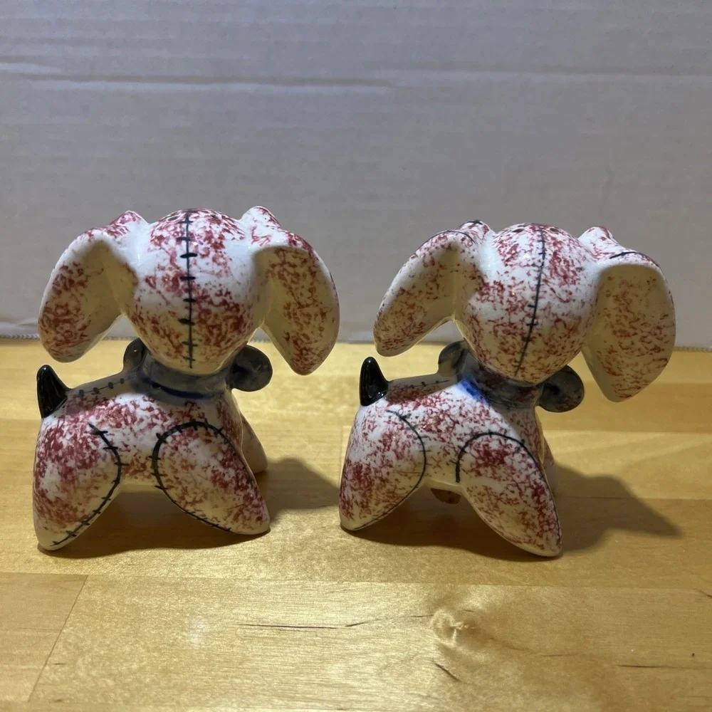 Vintage Japan Dog Puppy Salt & Pepper Shakers